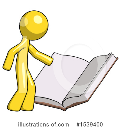 Royalty-Free (RF) Yellow Design Mascot Clipart Illustration by Leo Blanchette - Stock Sample #1539400
