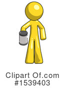 Yellow Design Mascot Clipart #1539403 by Leo Blanchette