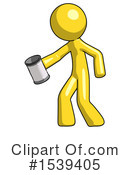 Yellow Design Mascot Clipart #1539405 by Leo Blanchette