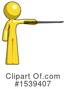 Yellow Design Mascot Clipart #1539407 by Leo Blanchette