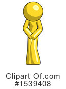 Yellow Design Mascot Clipart #1539408 by Leo Blanchette