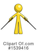 Yellow Design Mascot Clipart #1539416 by Leo Blanchette