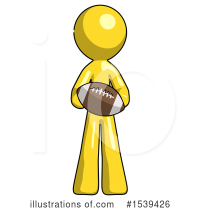 Royalty-Free (RF) Yellow Design Mascot Clipart Illustration by Leo Blanchette - Stock Sample #1539426
