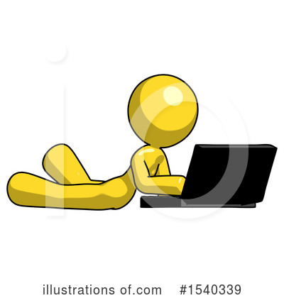 Royalty-Free (RF) Yellow  Design Mascot Clipart Illustration by Leo Blanchette - Stock Sample #1540339