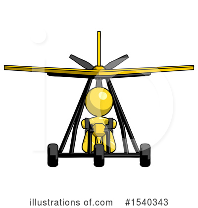 Royalty-Free (RF) Yellow  Design Mascot Clipart Illustration by Leo Blanchette - Stock Sample #1540343