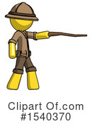 Yellow  Design Mascot Clipart #1540370 by Leo Blanchette