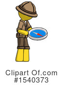 Yellow  Design Mascot Clipart #1540373 by Leo Blanchette