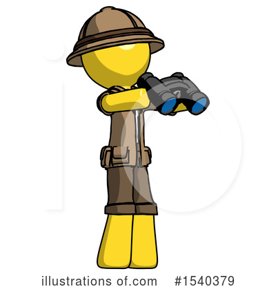Royalty-Free (RF) Yellow  Design Mascot Clipart Illustration by Leo Blanchette - Stock Sample #1540379