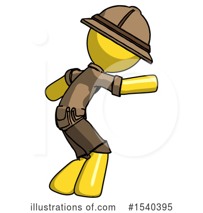 Royalty-Free (RF) Yellow  Design Mascot Clipart Illustration by Leo Blanchette - Stock Sample #1540395