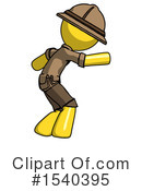 Yellow  Design Mascot Clipart #1540395 by Leo Blanchette