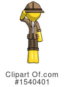 Yellow  Design Mascot Clipart #1540401 by Leo Blanchette