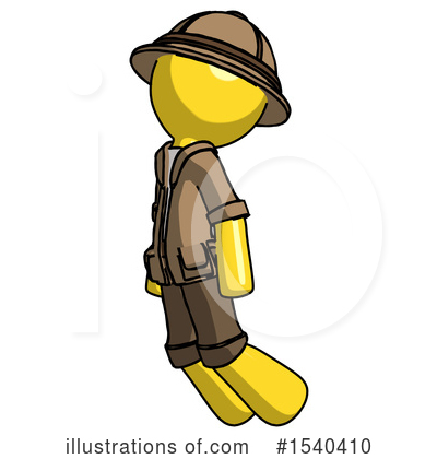 Royalty-Free (RF) Yellow  Design Mascot Clipart Illustration by Leo Blanchette - Stock Sample #1540410