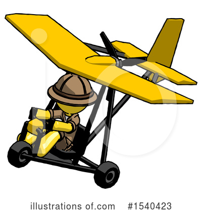 Royalty-Free (RF) Yellow  Design Mascot Clipart Illustration by Leo Blanchette - Stock Sample #1540423