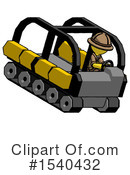 Yellow  Design Mascot Clipart #1540432 by Leo Blanchette