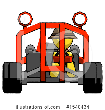 Royalty-Free (RF) Yellow  Design Mascot Clipart Illustration by Leo Blanchette - Stock Sample #1540434