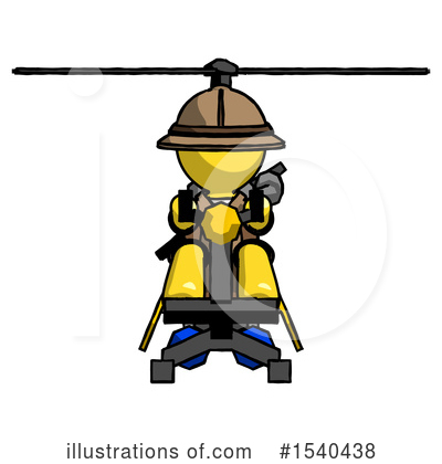 Royalty-Free (RF) Yellow  Design Mascot Clipart Illustration by Leo Blanchette - Stock Sample #1540438