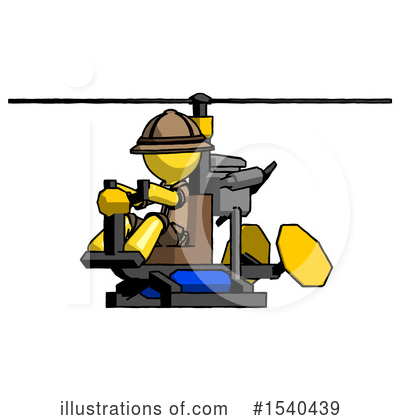 Royalty-Free (RF) Yellow  Design Mascot Clipart Illustration by Leo Blanchette - Stock Sample #1540439