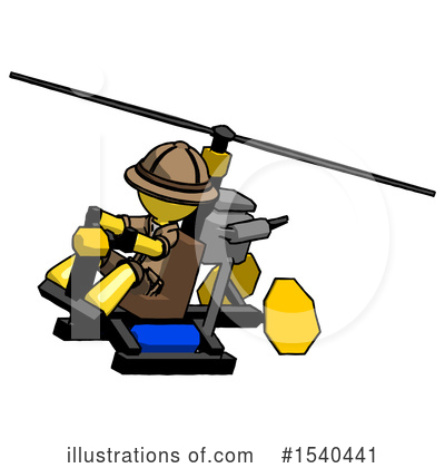 Royalty-Free (RF) Yellow  Design Mascot Clipart Illustration by Leo Blanchette - Stock Sample #1540441