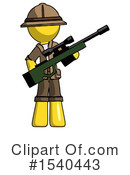 Yellow  Design Mascot Clipart #1540443 by Leo Blanchette