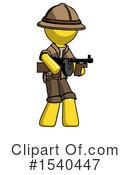 Yellow  Design Mascot Clipart #1540447 by Leo Blanchette