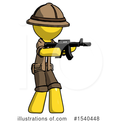 Royalty-Free (RF) Yellow  Design Mascot Clipart Illustration by Leo Blanchette - Stock Sample #1540448