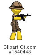 Yellow  Design Mascot Clipart #1540448 by Leo Blanchette