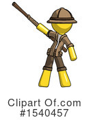 Yellow  Design Mascot Clipart #1540457 by Leo Blanchette