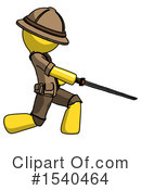 Yellow  Design Mascot Clipart #1540464 by Leo Blanchette