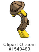 Yellow  Design Mascot Clipart #1540483 by Leo Blanchette
