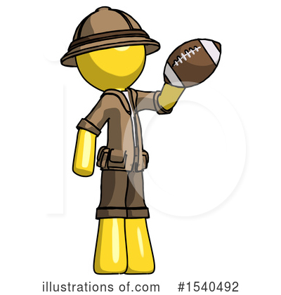 Royalty-Free (RF) Yellow  Design Mascot Clipart Illustration by Leo Blanchette - Stock Sample #1540492