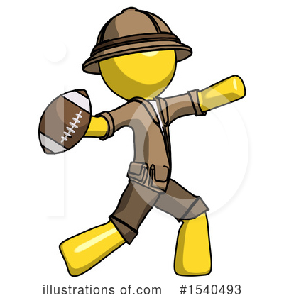 Royalty-Free (RF) Yellow  Design Mascot Clipart Illustration by Leo Blanchette - Stock Sample #1540493
