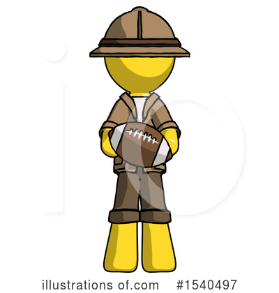 Royalty-Free (RF) Yellow  Design Mascot Clipart Illustration by Leo Blanchette - Stock Sample #1540497