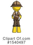 Yellow  Design Mascot Clipart #1540497 by Leo Blanchette