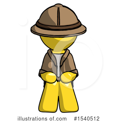 Royalty-Free (RF) Yellow  Design Mascot Clipart Illustration by Leo Blanchette - Stock Sample #1540512