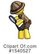 Yellow  Design Mascot Clipart #1540527 by Leo Blanchette