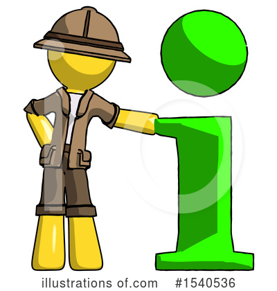 Royalty-Free (RF) Yellow  Design Mascot Clipart Illustration by Leo Blanchette - Stock Sample #1540536
