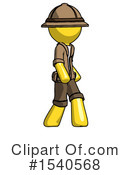 Yellow  Design Mascot Clipart #1540568 by Leo Blanchette