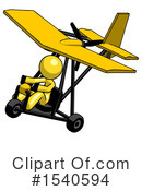 Yellow  Design Mascot Clipart #1540594 by Leo Blanchette