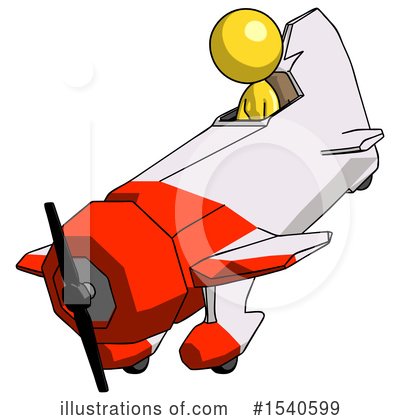 Royalty-Free (RF) Yellow  Design Mascot Clipart Illustration by Leo Blanchette - Stock Sample #1540599