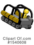 Yellow  Design Mascot Clipart #1540608 by Leo Blanchette