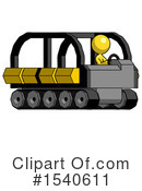Yellow  Design Mascot Clipart #1540611 by Leo Blanchette