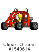 Yellow  Design Mascot Clipart #1540614 by Leo Blanchette