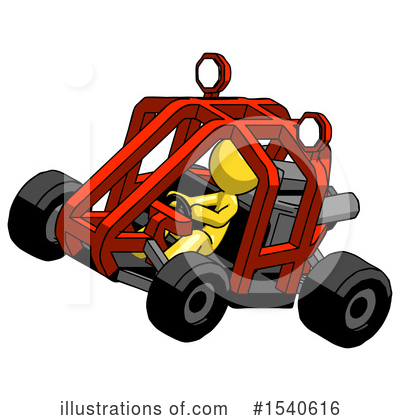 Royalty-Free (RF) Yellow  Design Mascot Clipart Illustration by Leo Blanchette - Stock Sample #1540616