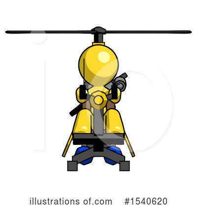 Royalty-Free (RF) Yellow  Design Mascot Clipart Illustration by Leo Blanchette - Stock Sample #1540620