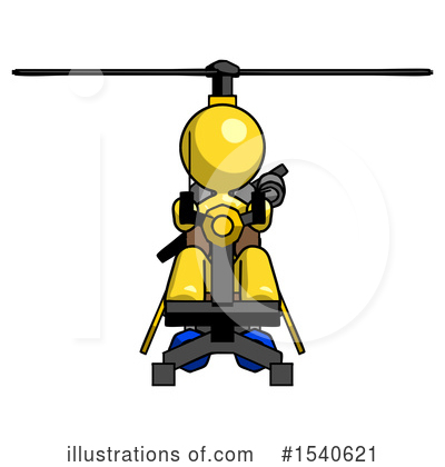 Royalty-Free (RF) Yellow  Design Mascot Clipart Illustration by Leo Blanchette - Stock Sample #1540621