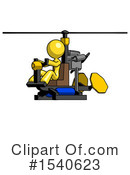 Yellow  Design Mascot Clipart #1540623 by Leo Blanchette