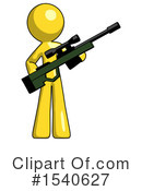 Yellow  Design Mascot Clipart #1540627 by Leo Blanchette