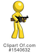 Yellow  Design Mascot Clipart #1540632 by Leo Blanchette