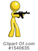 Yellow  Design Mascot Clipart #1540635 by Leo Blanchette