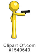 Yellow  Design Mascot Clipart #1540640 by Leo Blanchette